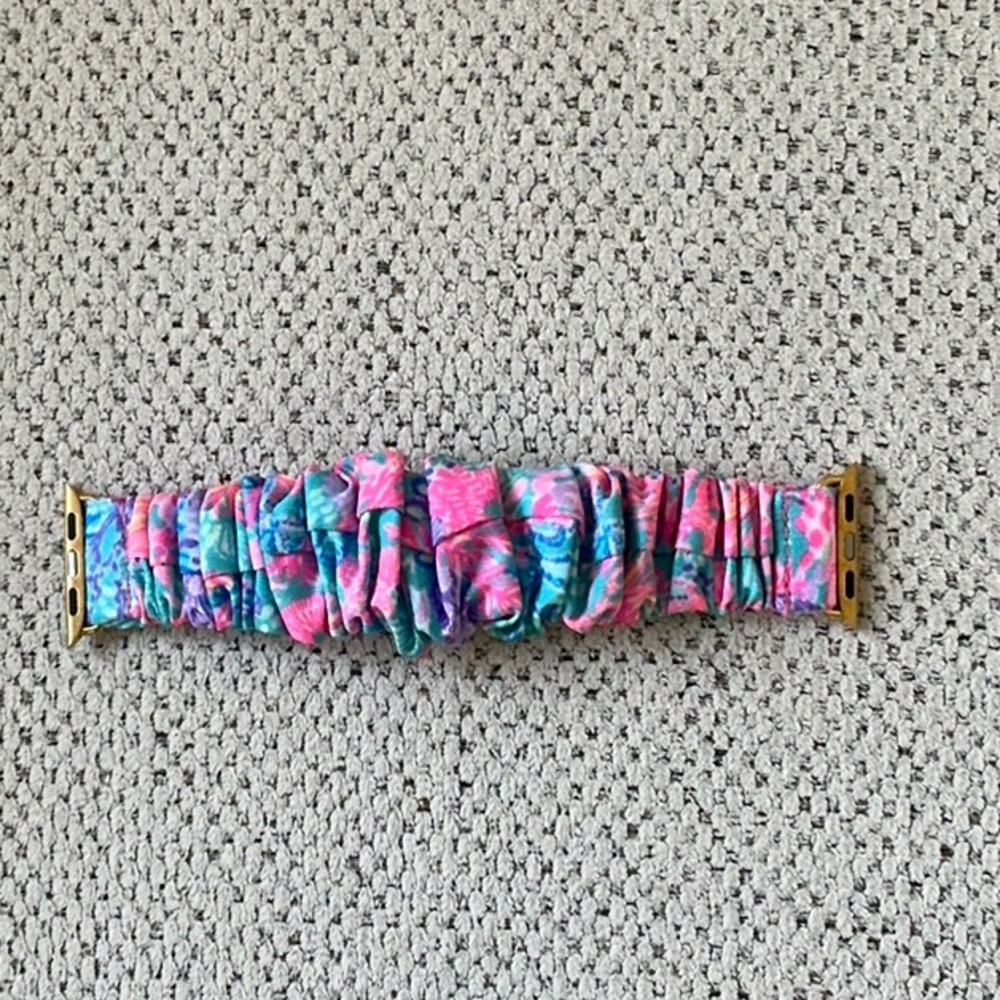 Lily Pulitzer Colorful Scrunchie Watch Band